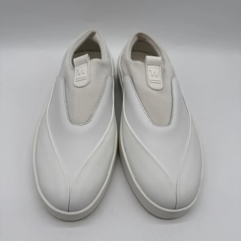 WOLF & SHEPHERD Cruise TRE Leather Slip-On‎ Shoes Men's 7.5